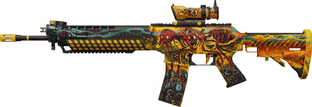 StatTrak™ SG 553 | Kolonie IV (Fabrikneu)