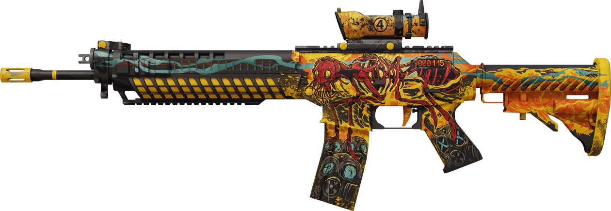 Preview image 1 of StatTrak™ SG 553 | Kolonie IV (Fabrikneu)