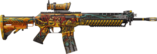 Preview image 2 of StatTrak™ SG 553 | Colony IV (ผ่านการทดสอบภาคสนาม)