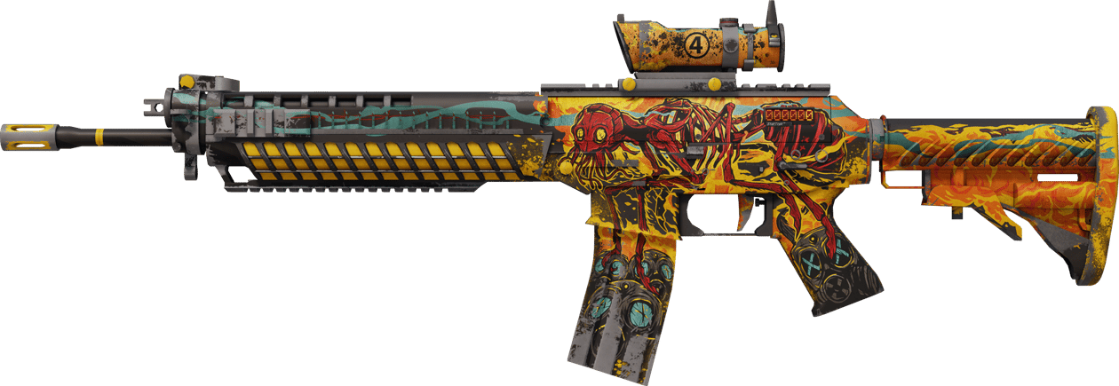 Preview image 1 of StatTrak™ SG 553 | Colony IV (Field-Tested)