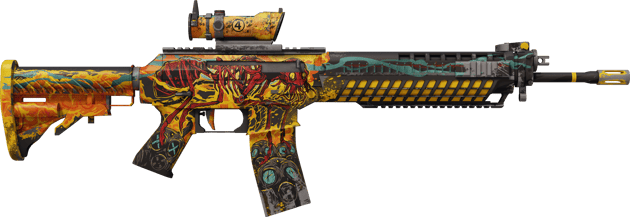 Preview image 2 of StatTrak™ SG 553 | Kolonia IV (lekkie zużycie)