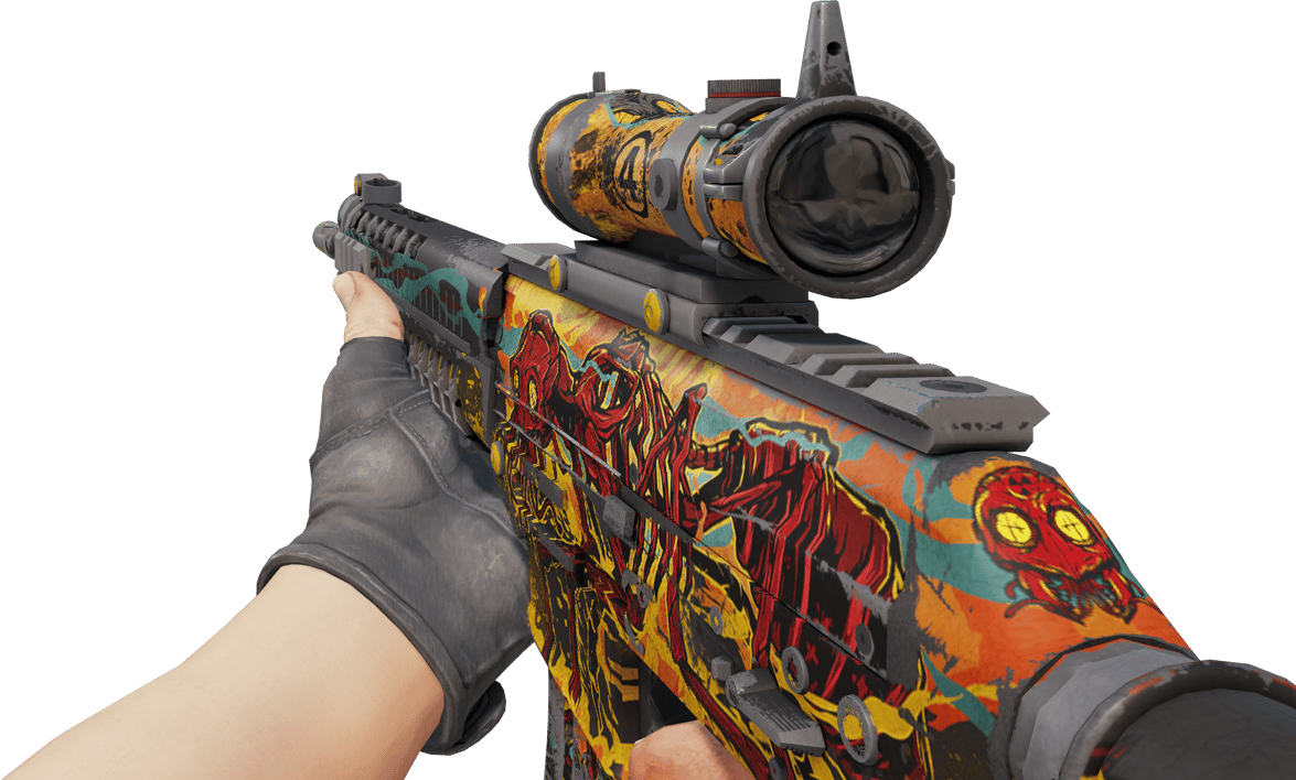 Preview image 3 of StatTrak™ SG 553 | Colony IV (มีรอยถลอกอย่างมาก)