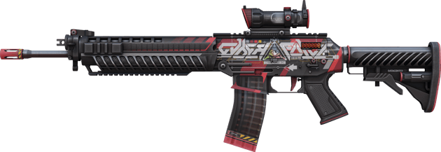 StatTrak™ SG 553 | Cyberforce (未使用)