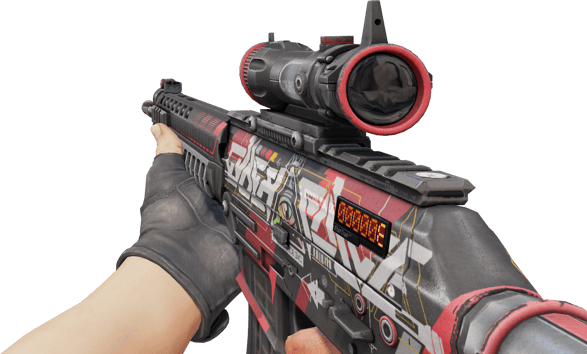 Preview image 3 of StatTrak™ SG 553 | Cyberforce (ผ่านการทดสอบภาคสนาม)