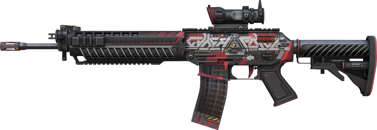 Preview image 1 of StatTrak™ SG 553 | Cyberforce (Testado no Terreno)