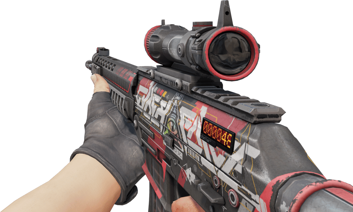 Preview image 3 of StatTrak™ SG 553 | Cyberforce (Com Muito Uso)