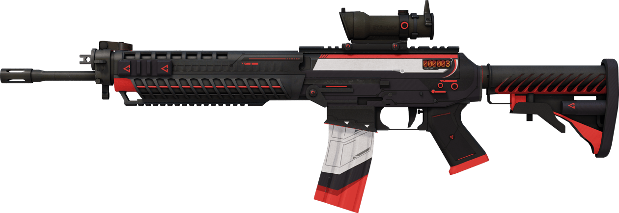 Preview image 1 of StatTrak™ SG 553 | Cyrex (Recién fabricado)