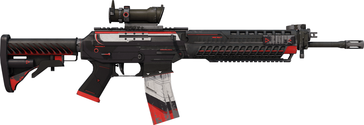 Preview image 2 of StatTrak™ SG 553 | Cyrex (Eskimiş)