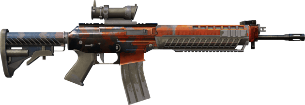 Preview image 2 of StatTrak™ SG 553 | Danger proche (Marquée par les combats)