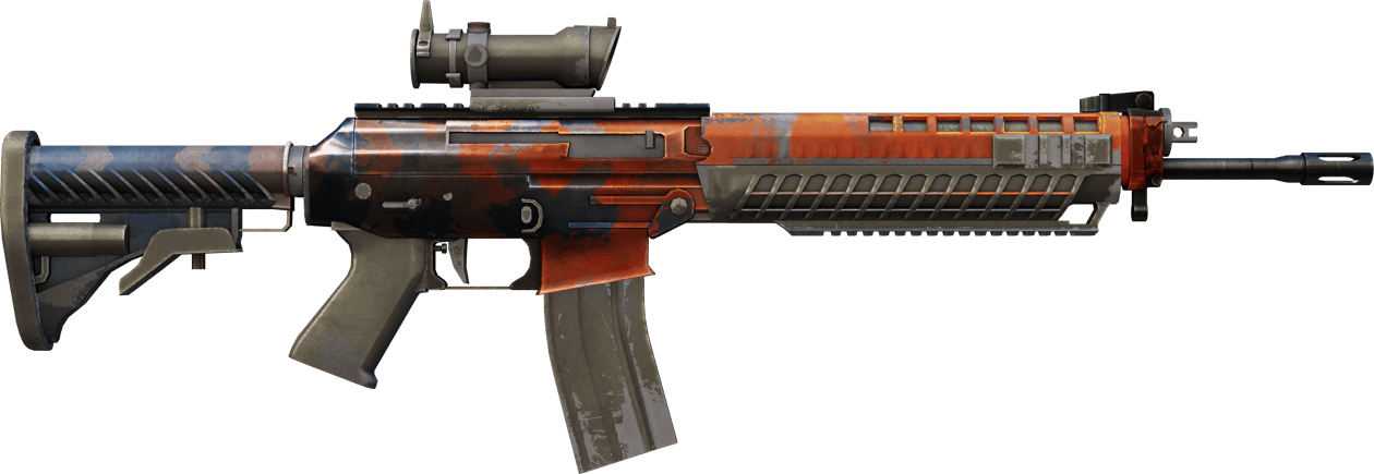 Preview image 2 of StatTrak™ SG 553 | Danger proche (Usée)