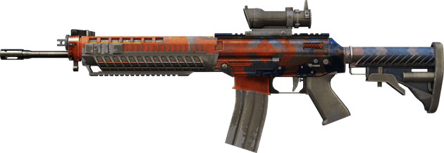 StatTrak™ SG 553 | Danger proche (Usée)