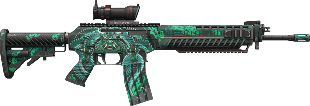 Preview image 2 of StatTrak™ SG 553 | Ejderha Teknolojisi (Görevde Kullanılmış)