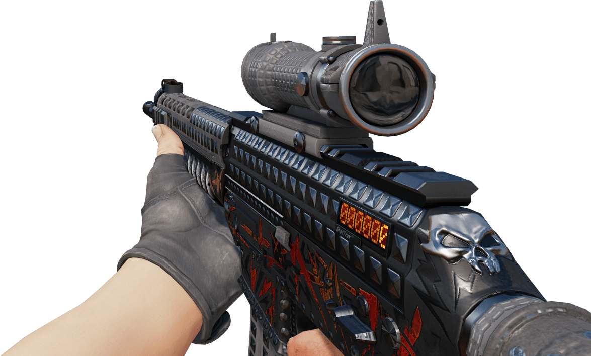 Preview image 3 of StatTrak™ SG 553 | 重金屬 (輕微磨損)