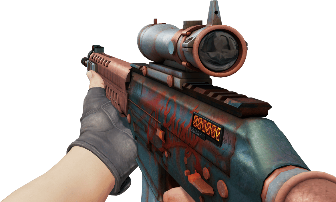Preview image 3 of StatTrak™ SG 553 | Ol' Rusty	 (Kampfspuren)