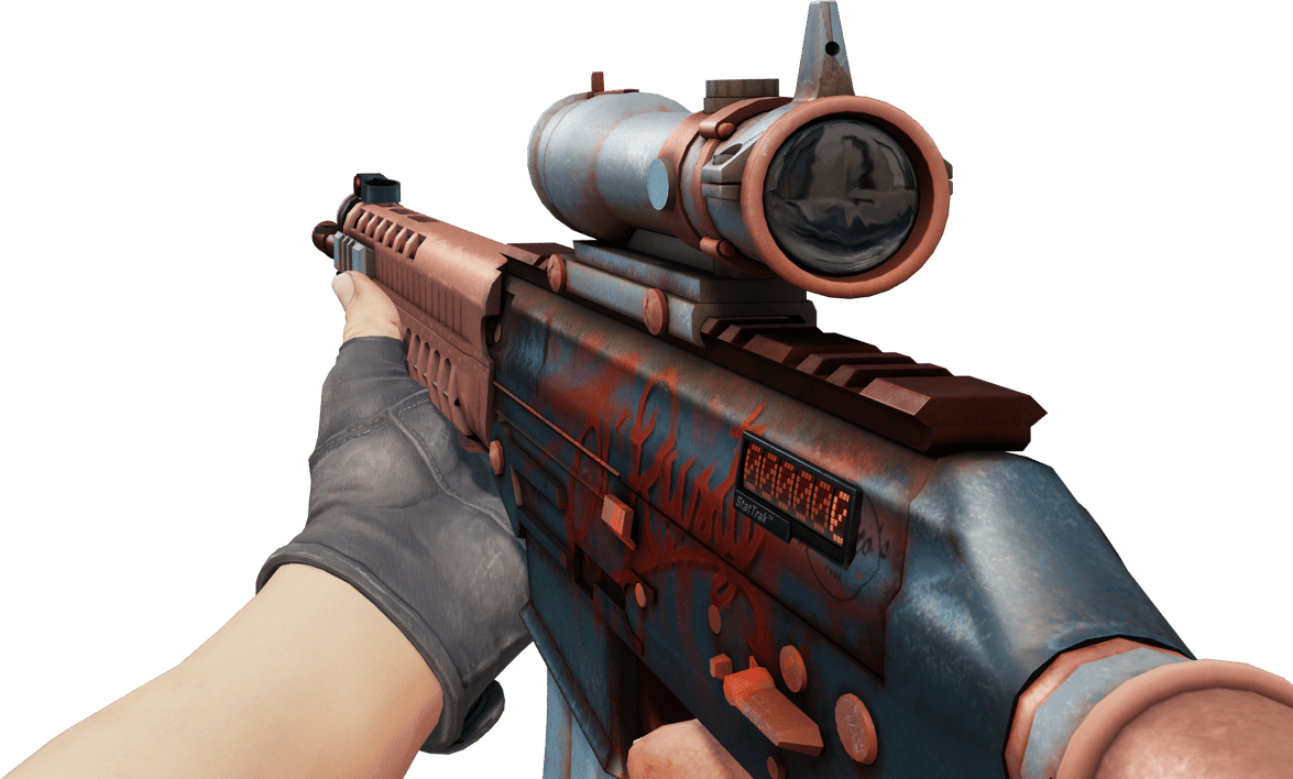Preview image 3 of StatTrak™ SG 553 | Ol' Rusty	 (Minimale Gebrauchsspuren)