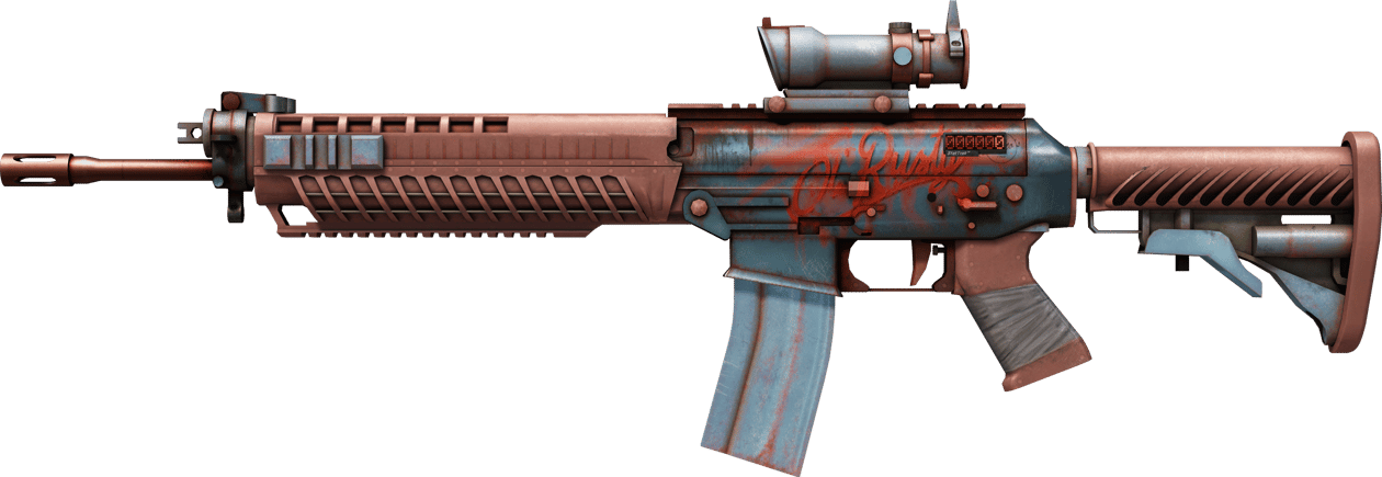 Preview image 1 of StatTrak™ SG 553 | Ol' Rusty	 (Minimale Gebrauchsspuren)