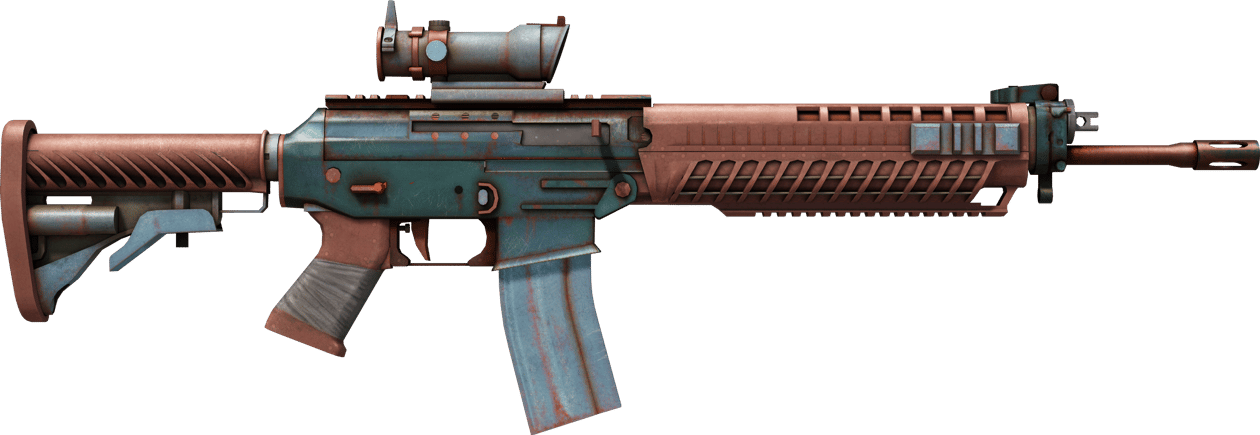 Preview image 2 of StatTrak™ SG 553 | Ol' Rusty	 (Abgenutzt)