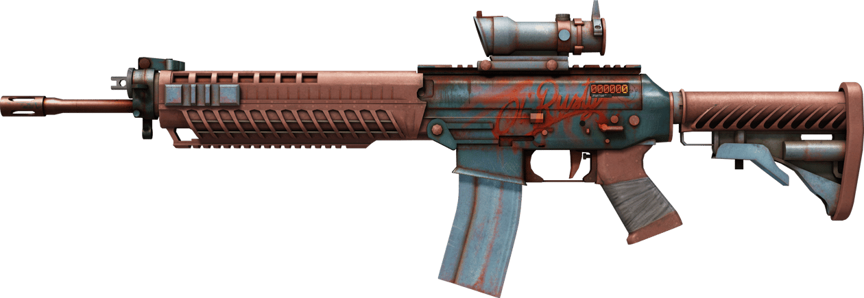 Preview image 1 of StatTrak™ SG 553 | Ol' Rusty	 (Abgenutzt)