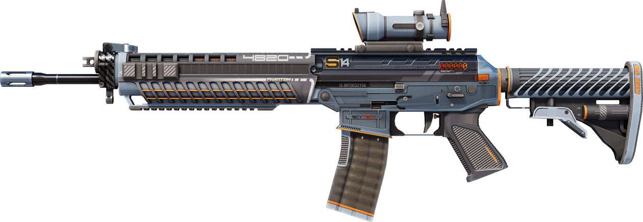 Preview image 1 of StatTrak™ SG 553 | Phantom (Factory New)