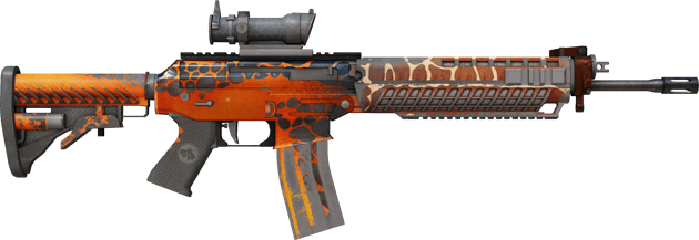 Preview image 2 of StatTrak™ SG 553 | Tiikeri (Reissussa rähjääntynyt)