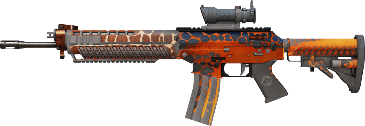 Preview image 1 of StatTrak™ SG 553 | Tiger Moth (Gasto)