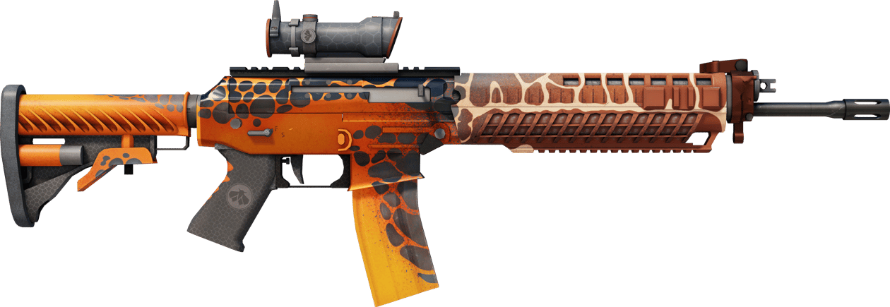 Preview image 2 of StatTrak™ SG 553 | Tiger Moth (Original de Fábrica)