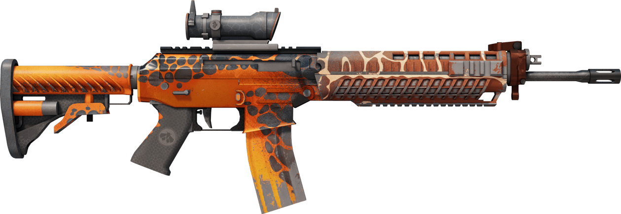 Preview image 2 of StatTrak™ SG 553 | 豹灯蛾 (久经沙场)