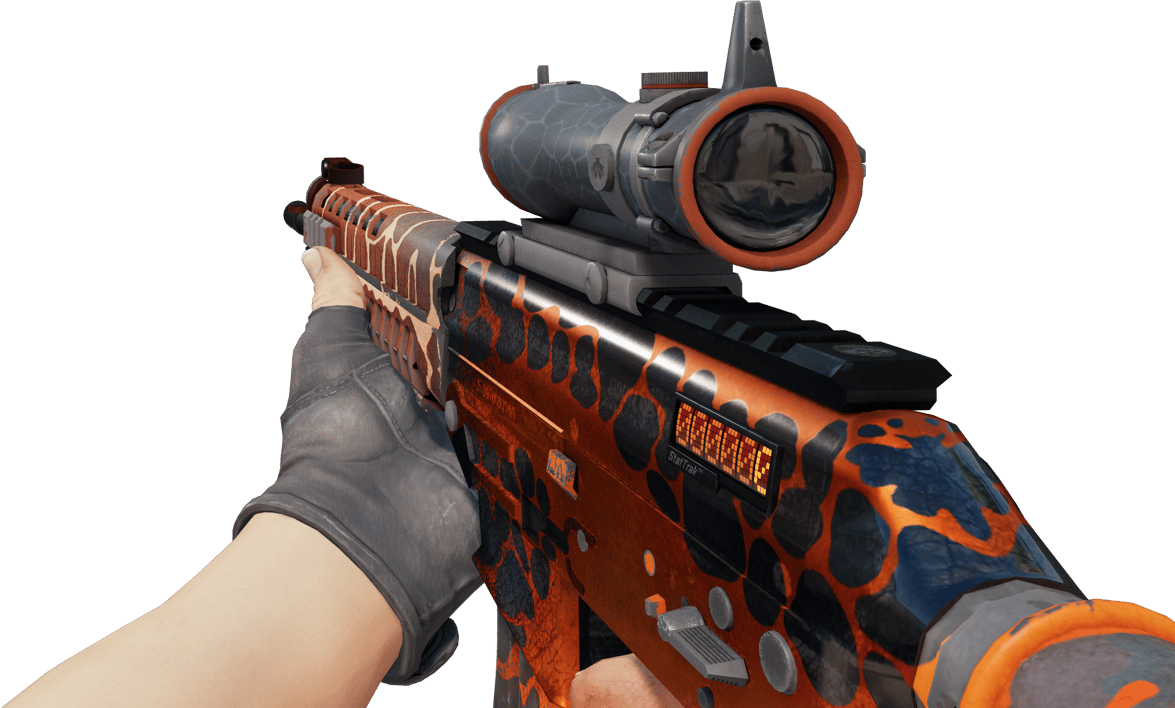 Preview image 3 of StatTrak™ SG 553 | 豹灯蛾 (久经沙场)