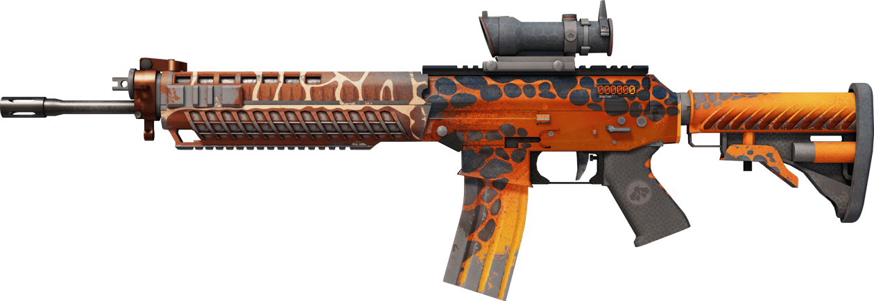 Preview image 1 of StatTrak™ SG 553 | 豹灯蛾 (久经沙场)