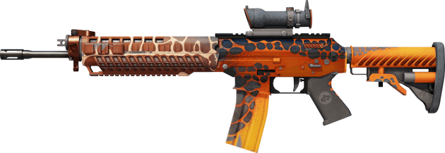 StatTrak™ SG 553 | Tiger Moth (MW - Trầy ít)