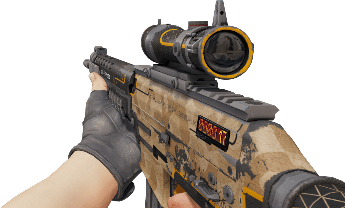 Preview image 3 of StatTrak™ SG 553 | 三原型 (戰痕累累)