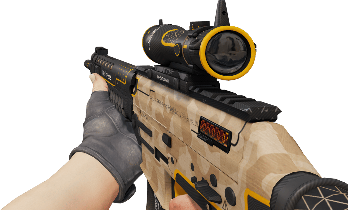 Preview image 3 of StatTrak™ SG 553 | Triarch (FN - Mới cứng)