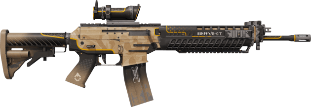 Preview image 2 of StatTrak™ SG 553 | Triarch (FT - Qua thực chiến)