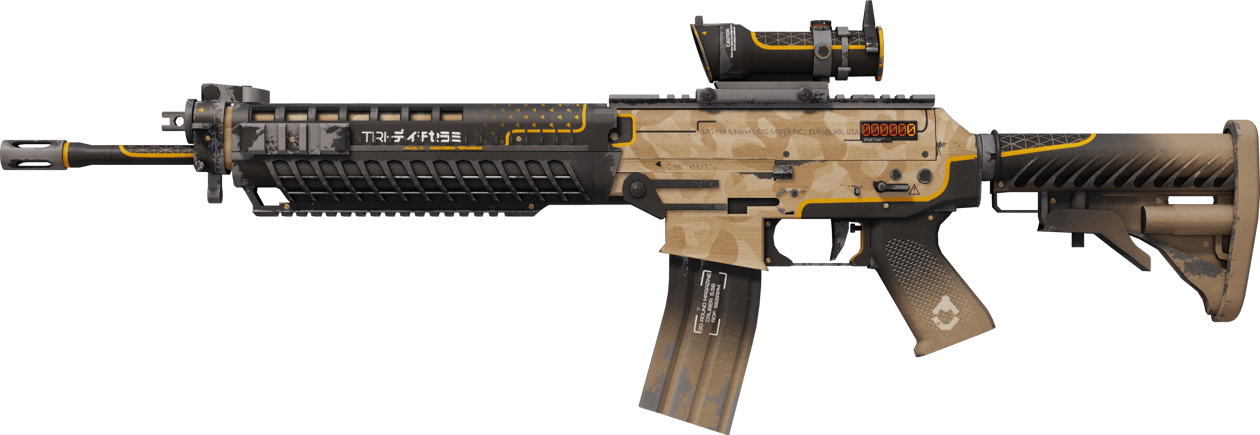 Preview image 1 of StatTrak™ SG 553 | Triarch (FT - Qua thực chiến)