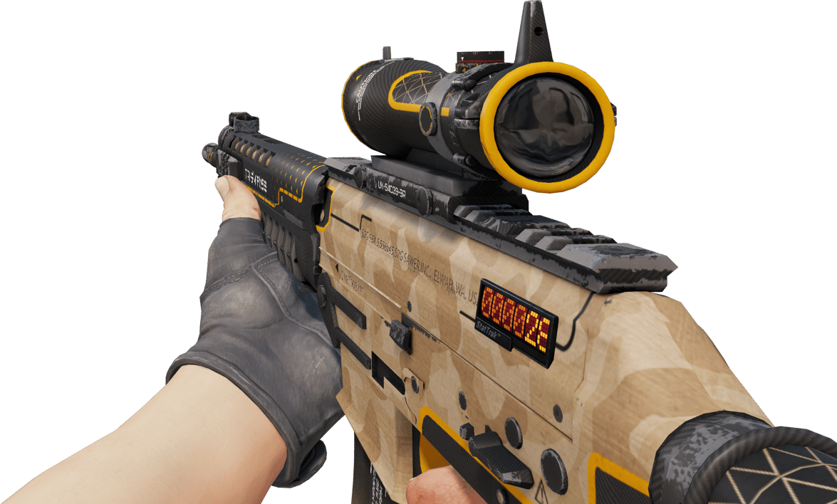 Preview image 3 of StatTrak™ SG 553 | 三原型 (輕微磨損)