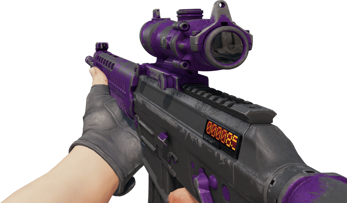 Preview image 3 of StatTrak™ SG 553 | Ultraviolet (Segnato dalle battaglie)