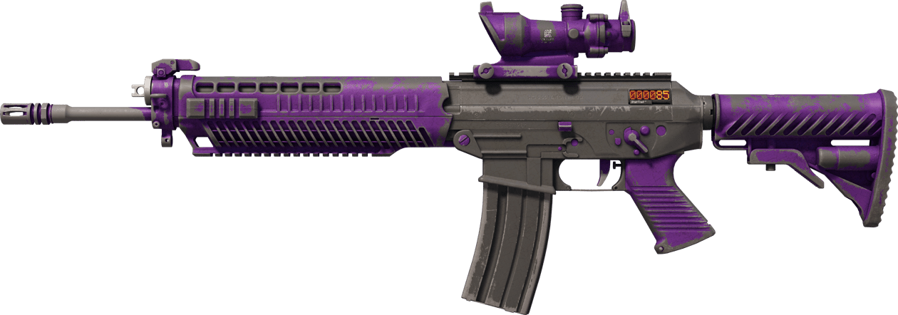 Preview image 1 of StatTrak™ SG 553 | Ultraviolet (Segnato dalle battaglie)