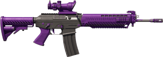 Preview image 2 of StatTrak™ SG 553 | Ultraviolet (Consumato)