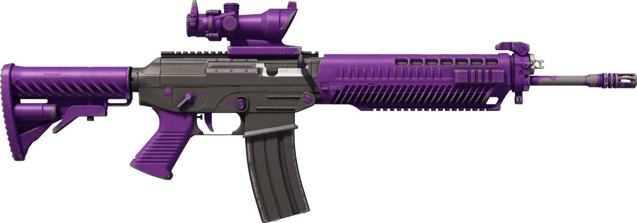 Preview image 2 of StatTrak™ SG 553 | Ultraviolet (Consumato)