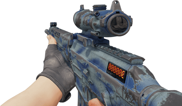 Preview image 3 of StatTrak™ SG 553 | Spray ondulé (Marquée par les combats)