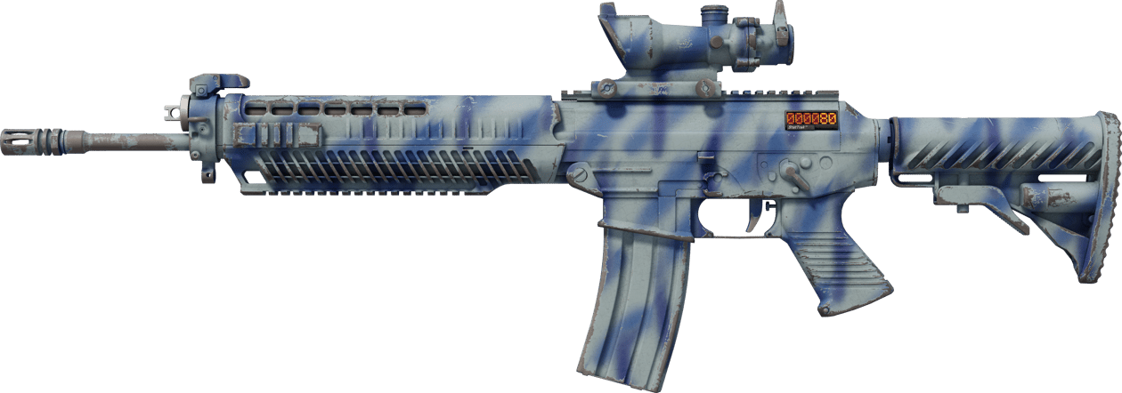 Preview image 1 of StatTrak™ SG 553 | Falisty spray (po testach bojowych)