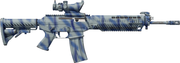 Preview image 2 of StatTrak™ SG 553 | Aaltoroiske (Vähän käytetty)