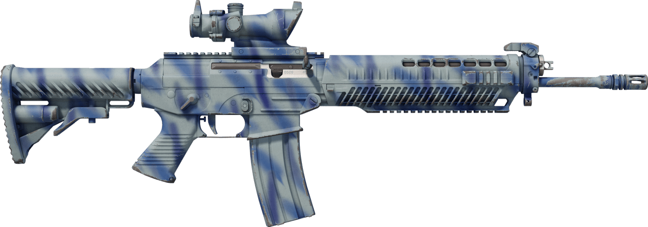 Preview image 2 of StatTrak™ SG 553 | Aaltoroiske (Vähän käytetty)