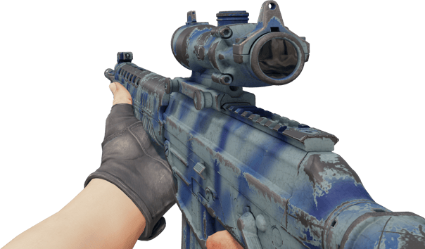 Preview image 3 of StatTrak™ SG 553 | Spray ondulé (Usée)