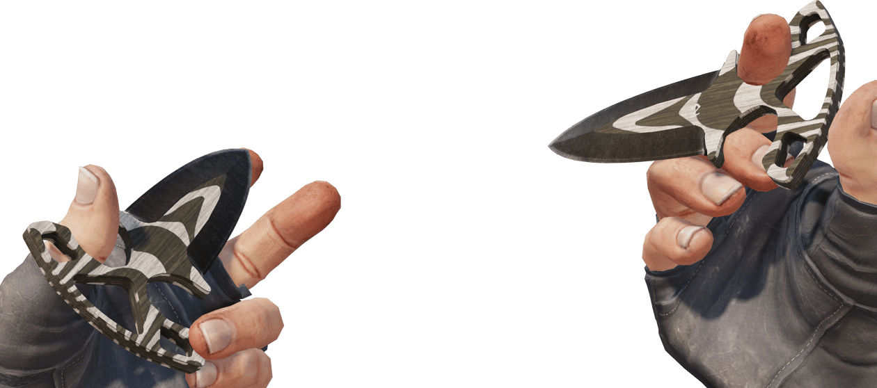 Preview image 3 of ★ StatTrak™ Shadow Daggers | Black Laminate (Battle-Scarred)