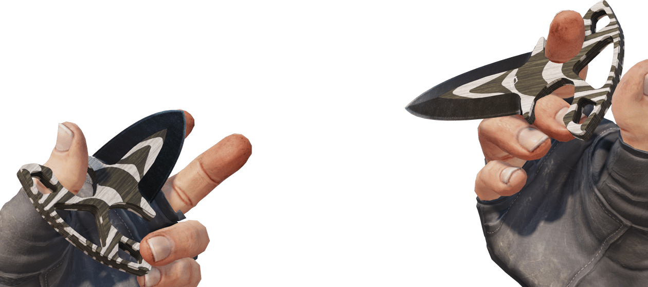 Preview image 3 of ★ StatTrak™ Shadow Daggers | Black Laminate (Testado no Terreno)