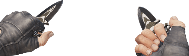 Preview image 4 of ★ StatTrak™ Dagas Sombrías | Laminado Negro (Casi nuevo)