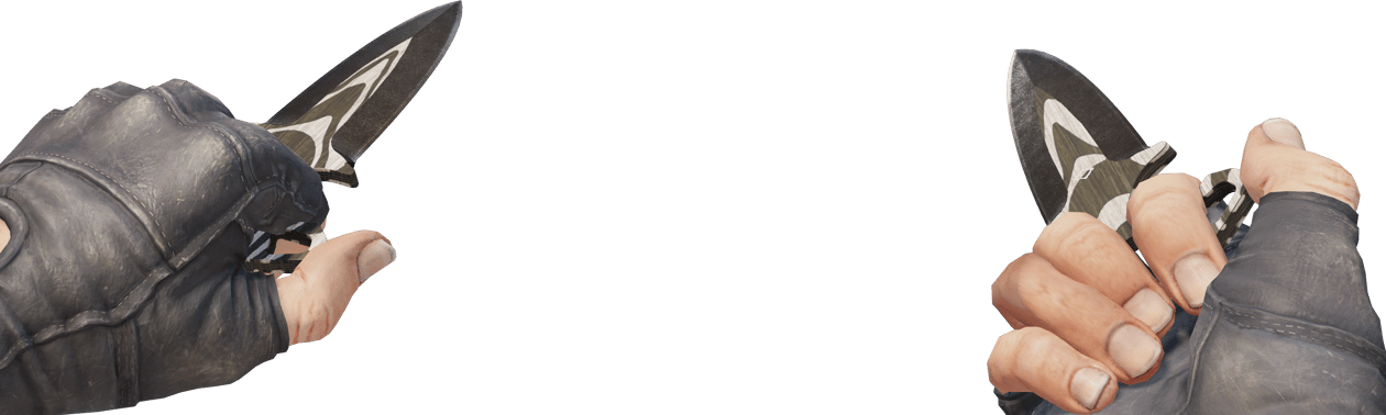 Preview image 4 of ★ StatTrak™ Sztylety Cienia | Czarny laminat (mocne zużycie)