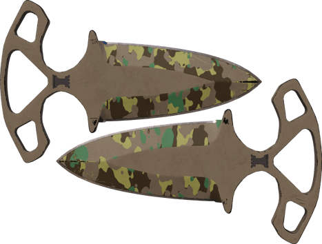 Preview image 2 of ★ StatTrak™ Dagas Sombrías | Bosque boreal (Algo desgastado)