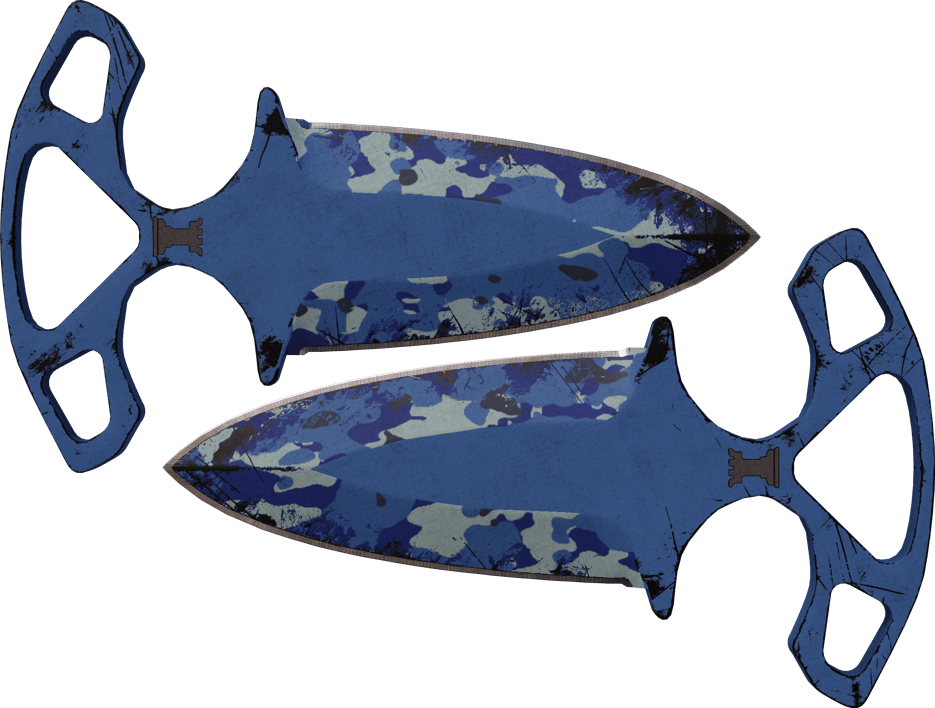 Preview image 2 of ★ StatTrak™ มีดชาโดว์ดักเกอร์ | Bright Water (มีรอยถลอกอย่างมาก)